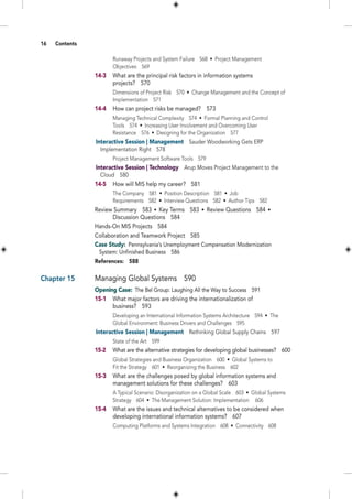 Management Information Systems Managing The Digital Firm 17th Global ...