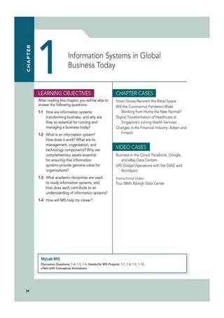 Management Information Systems Managing The Digital Firm 17th Global ...