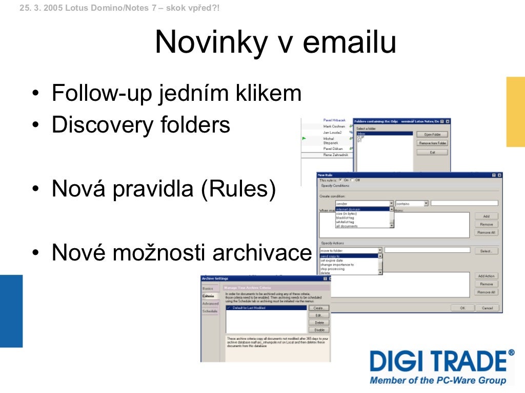 Lotus notes 7