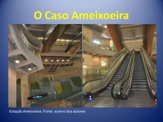 O Caso Ameixoeira




Estação Ameixoeira. Fonte: acervo dos autores
 