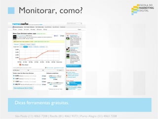 Monitorar, como?




Dicas ferramentas gratuitas.

São Paulo (11) 4063 7208 | Recife (81) 4062 9373 | Porto Alegre (51) 4063 7208
 