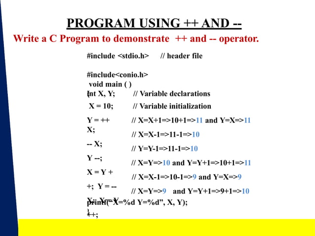 Operators In C Programming Language pptx