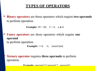 Operators in C programming language.pptx