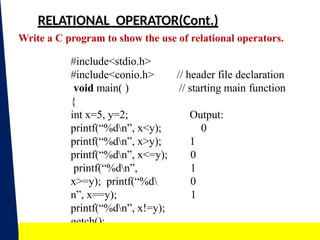 Operators in C programming language.pptx