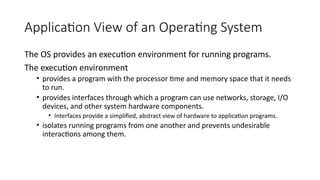 Running Programs Os Comprehensive Overview of Operating System Structures and Architectures ...
