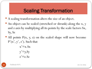 Comprehensive Guide to 2D and 3D Geometric Transformations in Computer ...