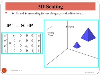 Comprehensive Guide to 2D and 3D Geometric Transformations in Computer ...