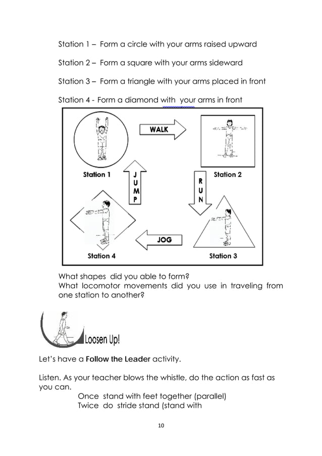 MAPEH P.E. 3 Learner's Manual