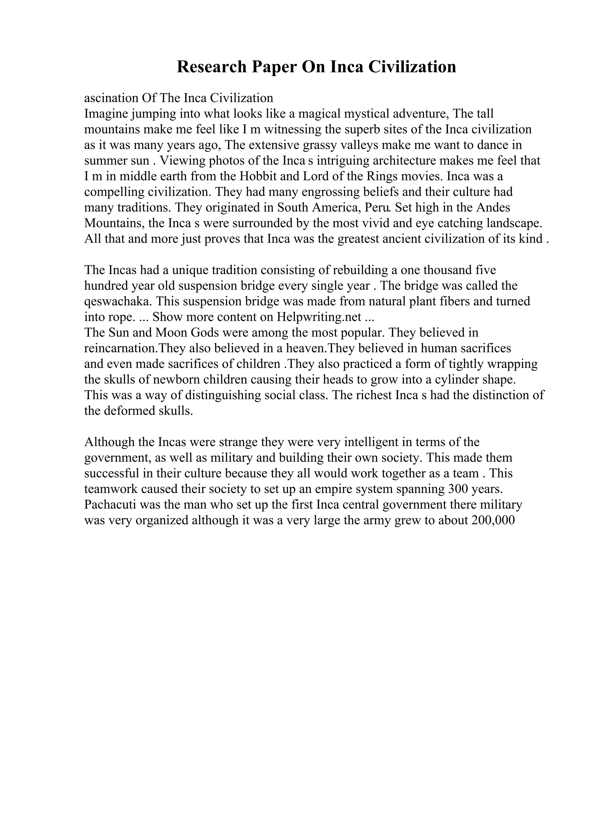 3 Page Essay Example Pdf