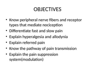 3_ PHYSIOLOGY OF PAIN; HUMAN PHYSIOLOGY .pptx