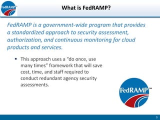 fedramp security assessment framework