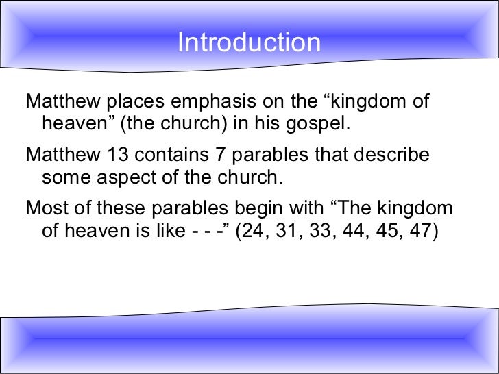 3 Parables sermon-on-matthew-13-44-50-the-parables-of-the-treasure-pearl-and