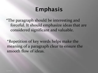 Eng7 paragraph | PPT