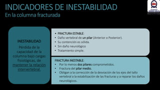 Patología radiológica de la columna vertebral | PPTX