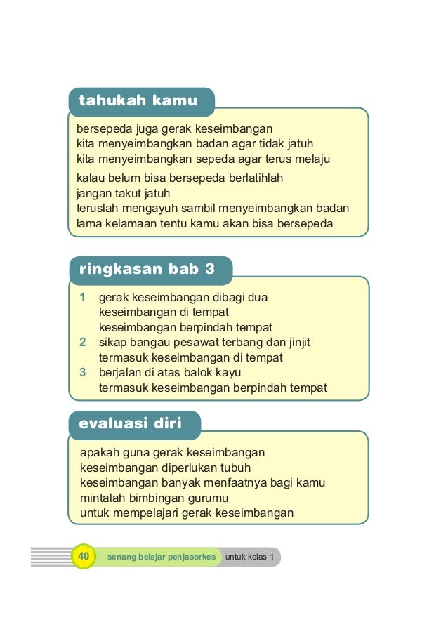 3 Penjas Kelas 1