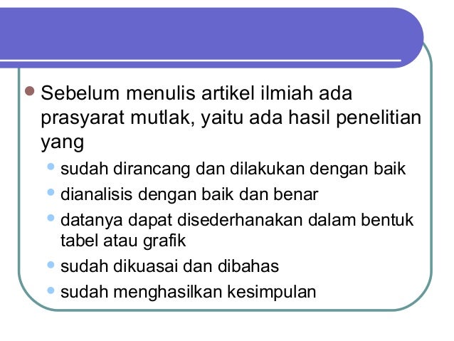 Contoh Penulisan Jurnal Penelitian Yang Benar Contoh Win 