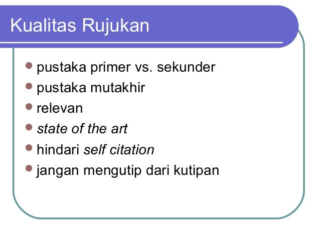 Cara Penulisan Artikel