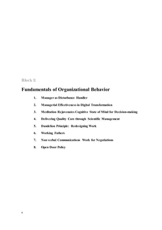 ICFAI Organizational Behavior - Solved assignments and case study help