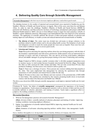 ICFAI Organizational Behavior - Solved assignments and case study help