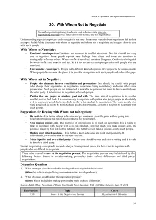 ICFAI Organizational Behavior - Solved assignments and case study help
