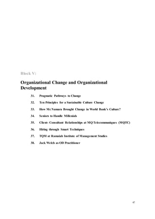 ICFAI Organizational Behavior - Solved assignments and case study help