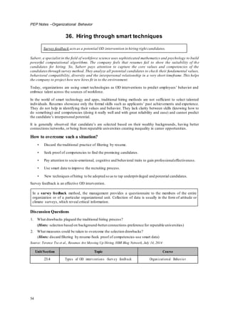 ICFAI Organizational Behavior - Solved assignments and case study help