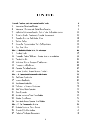 ICFAI Organizational Behavior - Solved assignments and case study help