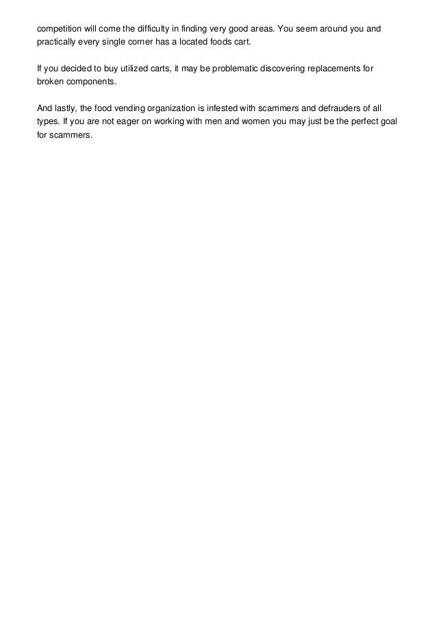 3 Permits to Operate a Food Cart