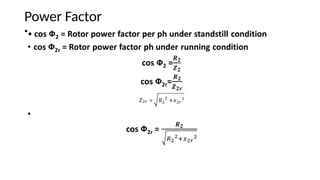 Power Factor
•
 