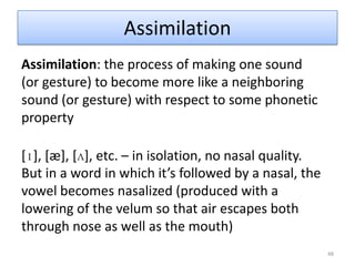 Syllables and Clusters39σ(closed)Onset           Rhyme                        Nucleus    Coda            C                 V           C    CConsonant ClusterCVCC  ‘tans’       tæ       n   s         