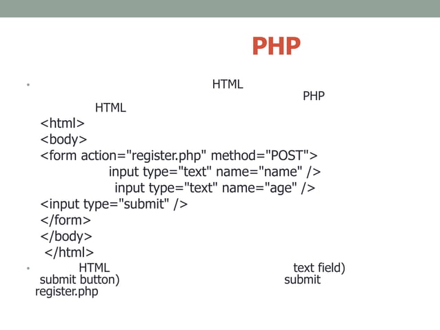 3 php forms | PPT