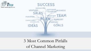 3 Most Common Pitfalls
of Channel Marketing
TRIAD Technologies Pvt. Ltd
 