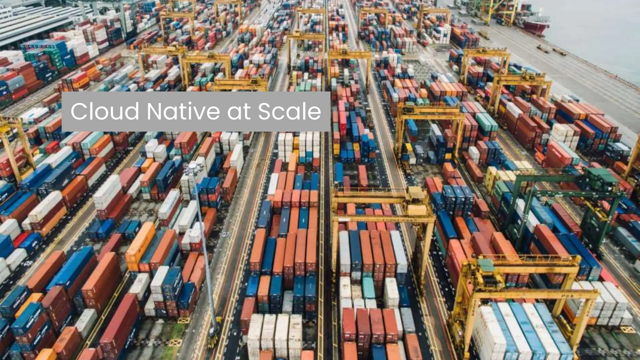 chronosphere.io
Cloud Native at Scale
 