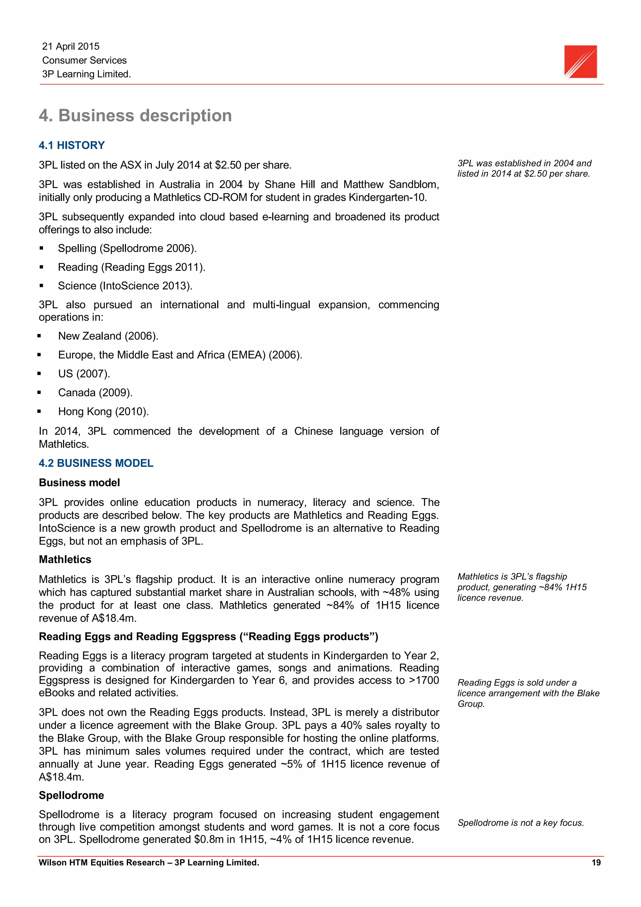 3PL - equity research - initiation report | PDF