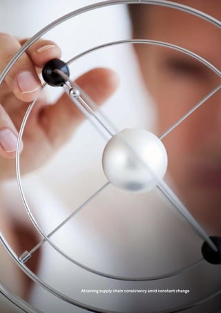 Attaining supply chain consistency amid constant change

 