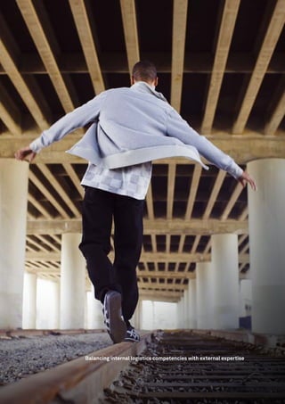 Balancing internal logistics competencies with external expertise

 