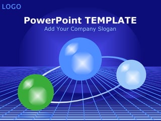 PowerPoint TEMPLATE Add Your Company Slogan 