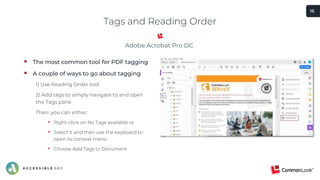 How to Create an Accessible PDF | PPT
