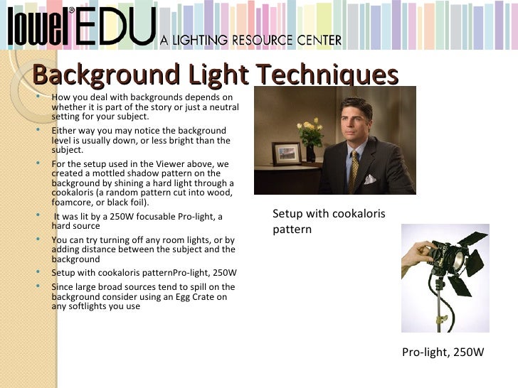 3 Point Lighting For Photography