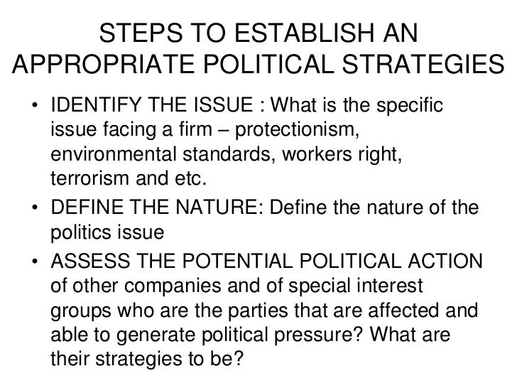 3 Political Environment