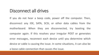 Disconnected Computer Systems 3 POST BIOS EDUCATION COMPUTER SYSTEM SERVICING.pptx
