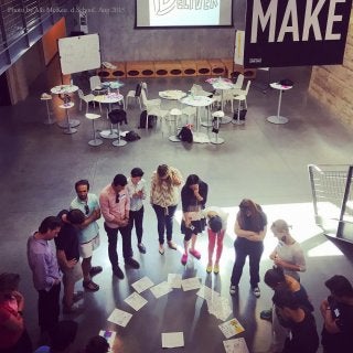 Photo by Alli McKee. d.School. Aug 2015
 