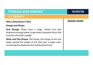 Understanding Density, Thermal Energy, and Heat in Physics | PDF