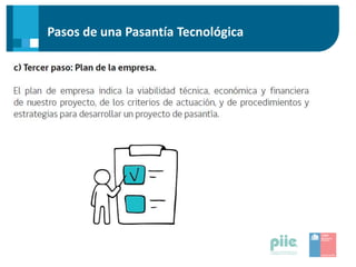 Pasos de una Pasantía Tecnológica
 