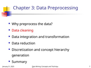 data mining concepts and techniques and systems | PPT