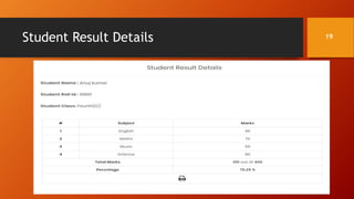 Student Result Details 19
 