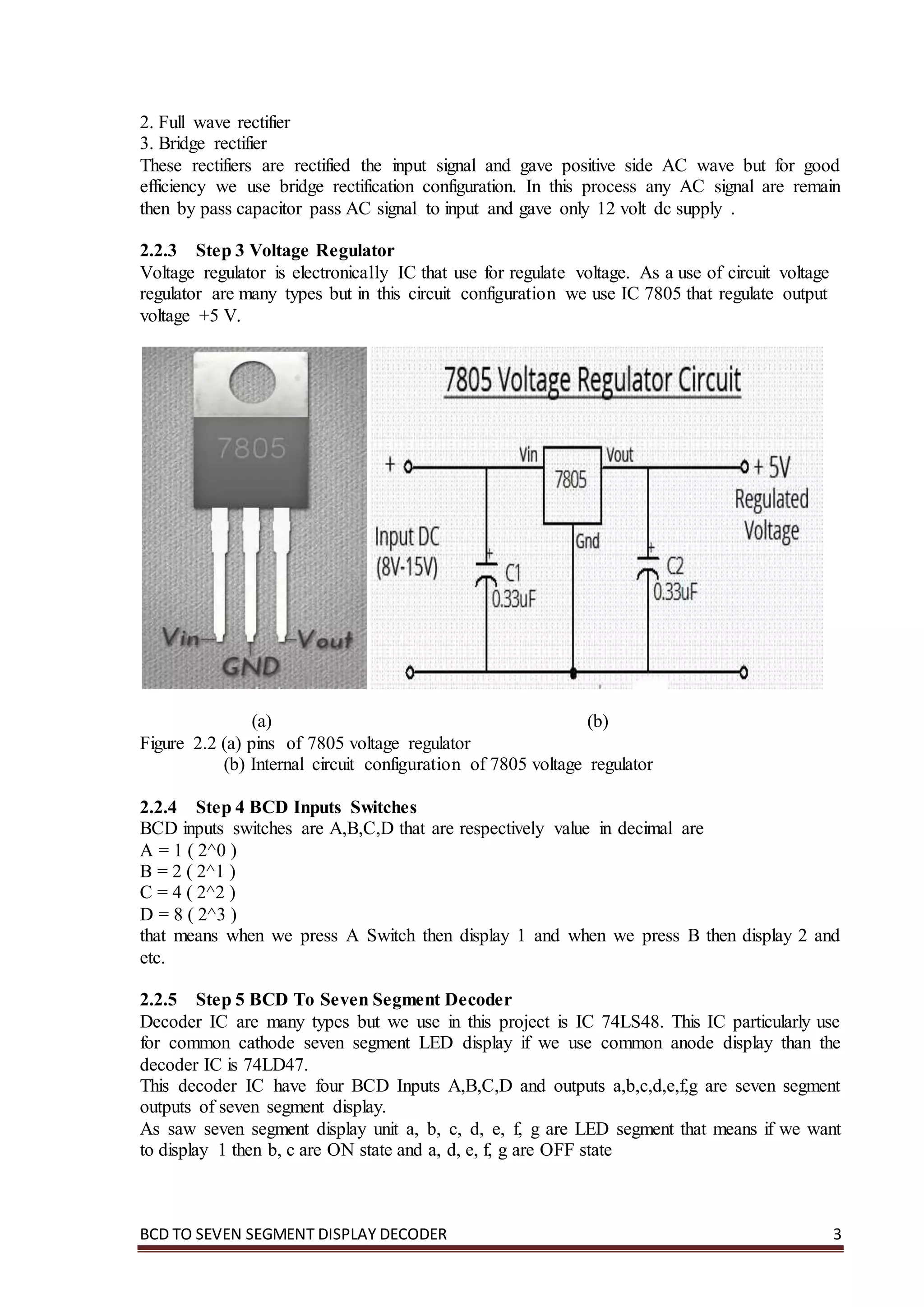 seven segment display using 74LS78 IC decoder | DOCX