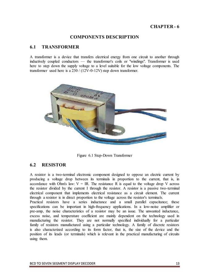seven segment display using 74LS78 IC decoder | DOCX