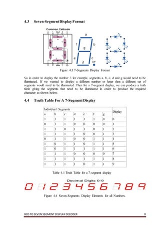 seven segment display using 74LS78 IC decoder | DOCX