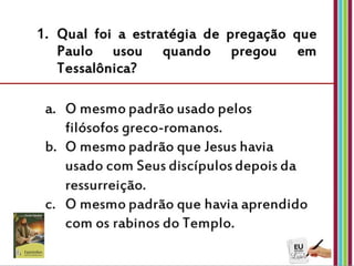 3ª e ultima prova - Eu estudo a lição da ES